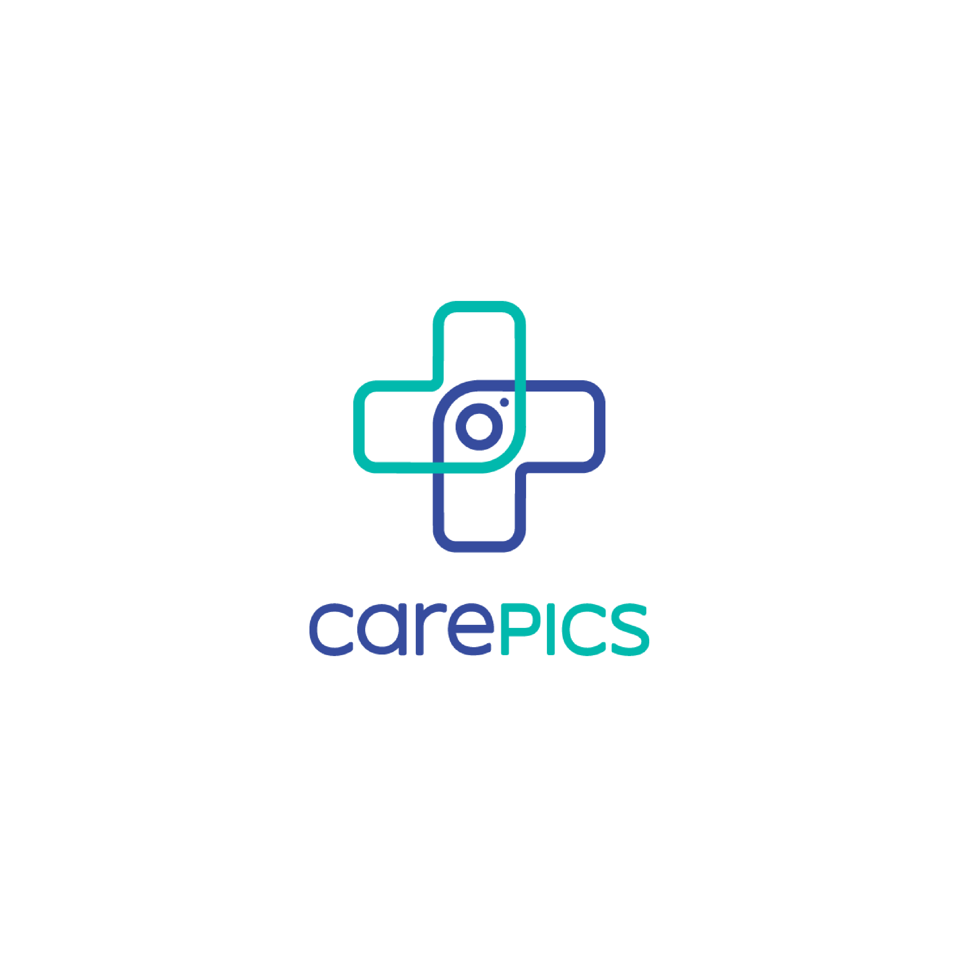 Carepics Stacked Logo Small